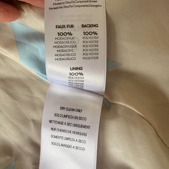 Mother Intarsia Faux Fur Boxy Jacket - Picture 16 of 16